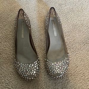 Melissa rubber flats with Swarovski